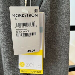 NWT Women's Zella top, small, grey shade
